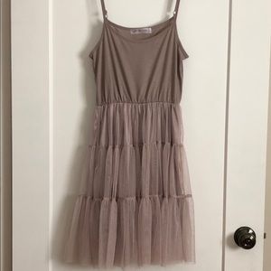 Melody Dress With Tulle Skirt